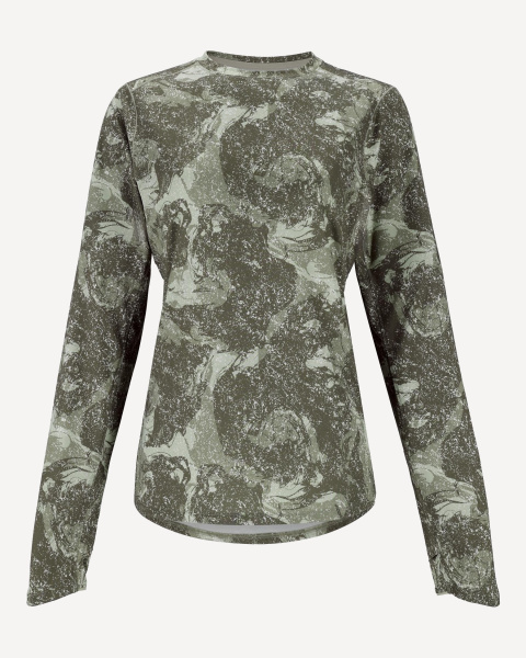ТермоФутболка Simms Women's SolarFlex Crew (Женский; L; Back Eddy Willow)